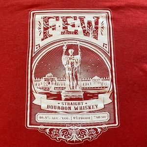 Few Bourbon Whiskey T-shirt, Size Small